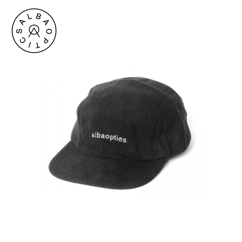 ALBA OPTICS アルバ オプティクス フリースジェットキャップ【FLEECE CAP】ブラック　