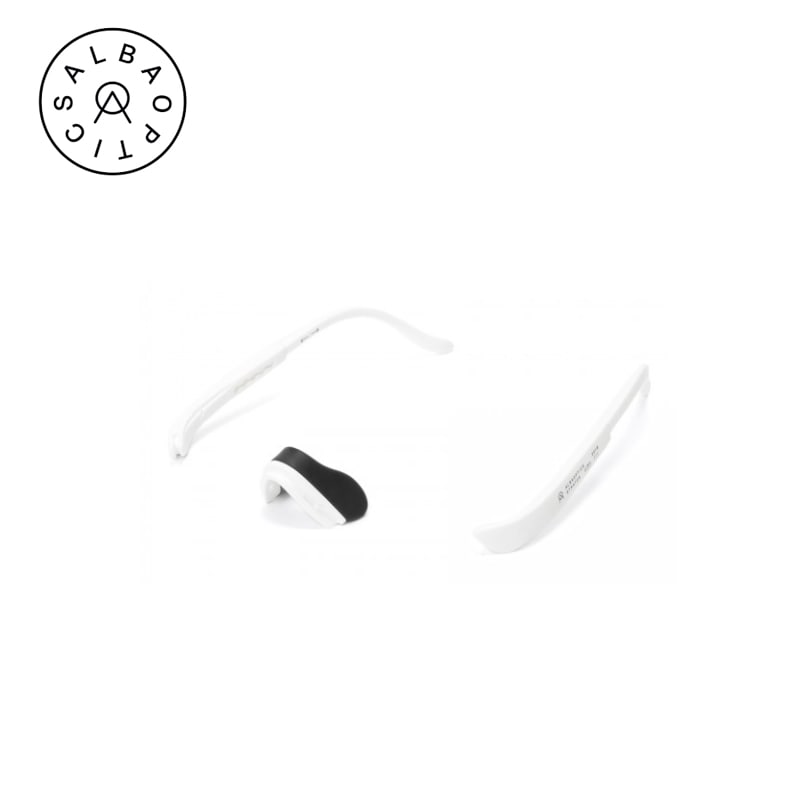 ALBA OPTICS アルバ オプティクス ストラトス サングラスフレーム【STRATOS FRAME】 ホワイト(WHITE)　