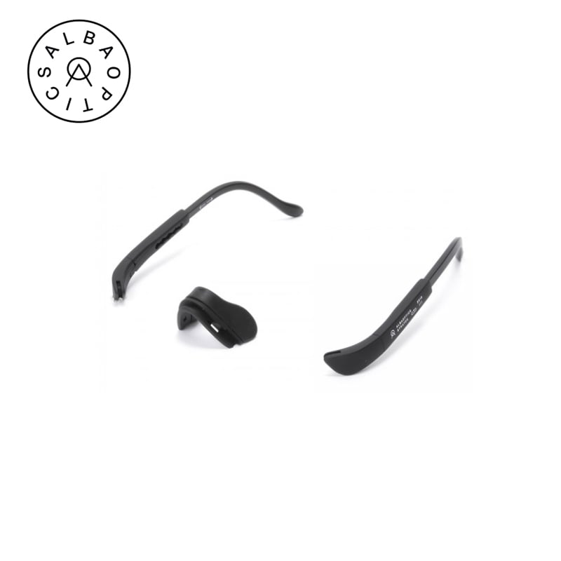 ALBA OPTICS アルバ オプティクス ストラトス サングラスフレーム【STRATOS FRAME】 ブラック(BLACK)　