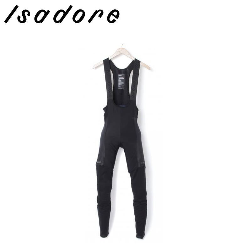 Isadore イザドア ウィンタービブタイツ【Signature Winter Polartec Tights】 ブラック　