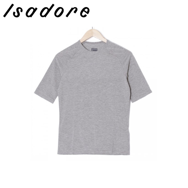Isadore イザドア ショートスリーブベースレイヤー【Modal Short Sleeve Baselayer】 グレー　
