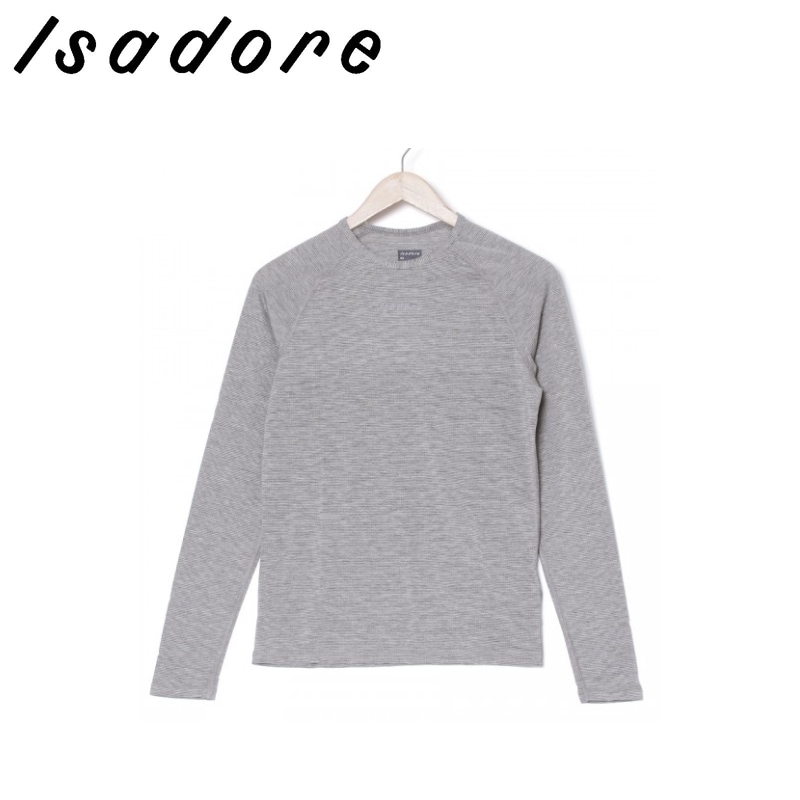Isadore イザドア ロングスリーブベースレイヤー【Modal Long Sleeve Baselayer】 グレー　