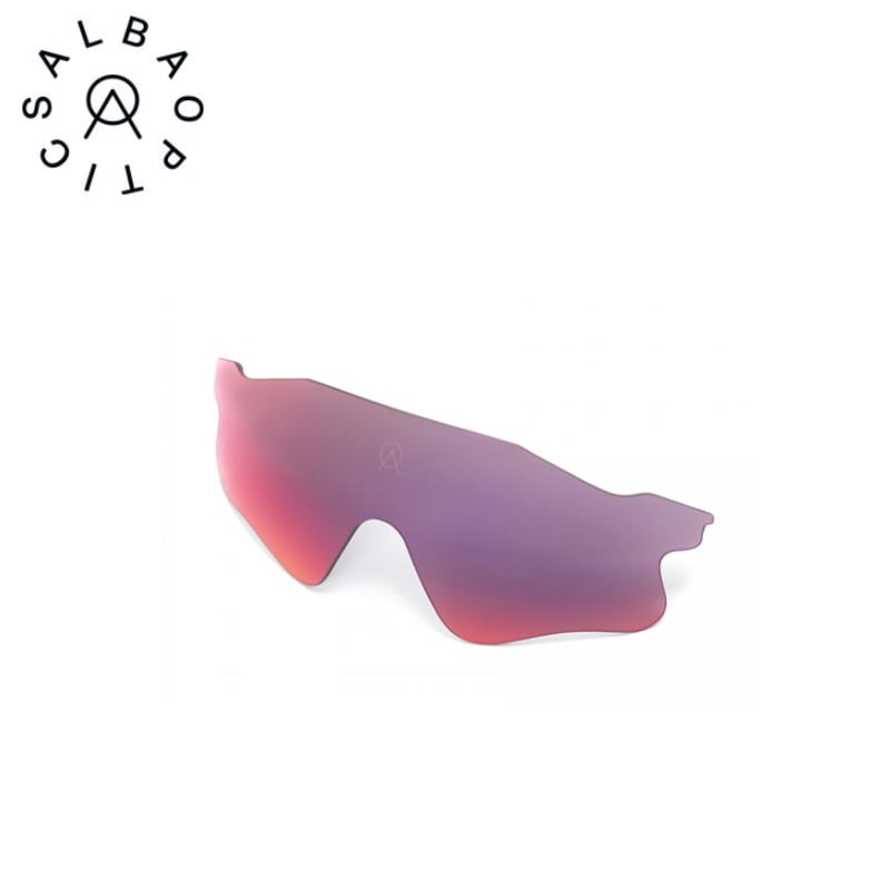 ALBA OPTICS DELTA デルタレイ用スペアレンズ（カラーミラーレンズ）  パープルミラーレンズ(ML PLASMA)　