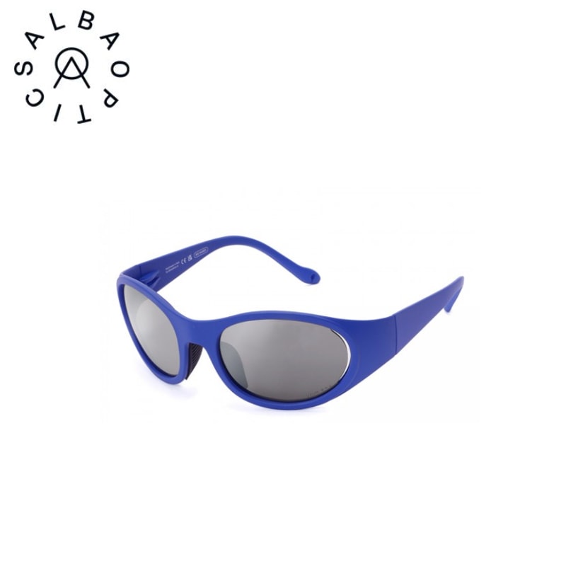 ALBA OPTICS ANVMA アヌマ‘99 カラーミラーレンズ サングラス ロイヤルブルー(ROYxALU)　