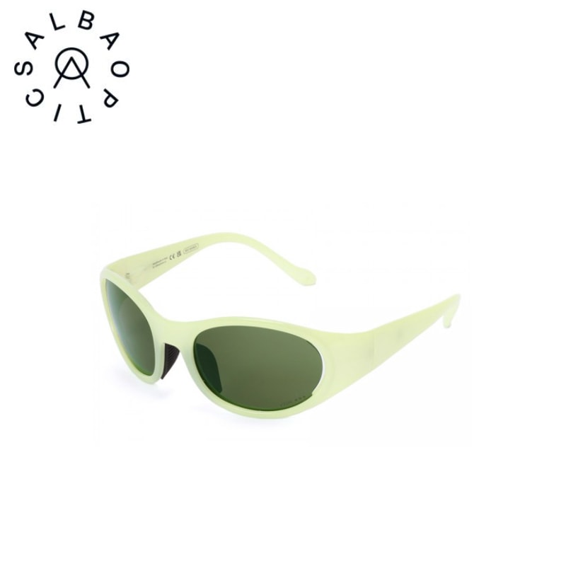 ALBA OPTICS ANVMA アヌマ‘99  ダークグリーンレンズ サングラス スライムフレーム(SLM*LEAF)　