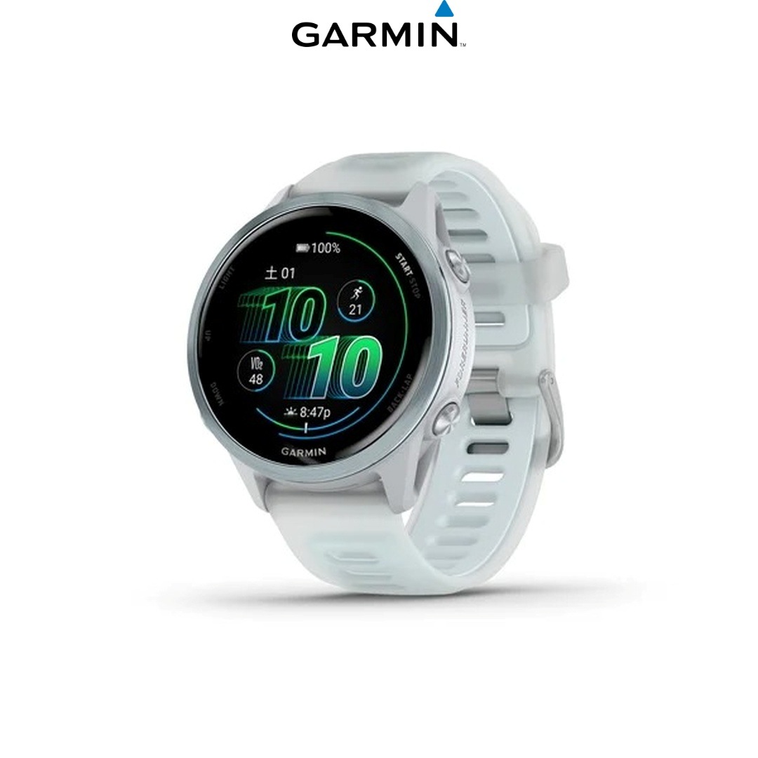 Garmin ガーミン  Forerunner 570 42mm white / cloud ランニングGPSウォッチ　|スポーツウォッチ|トライアスロン用品