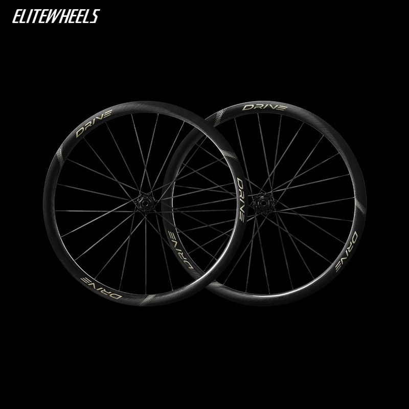 ELITEWHEELS エリートホイール Drive II 36D  ドライブ2 36D カーボンスポーク ディスクブレーキ ホイール前後セット ロードバイク　