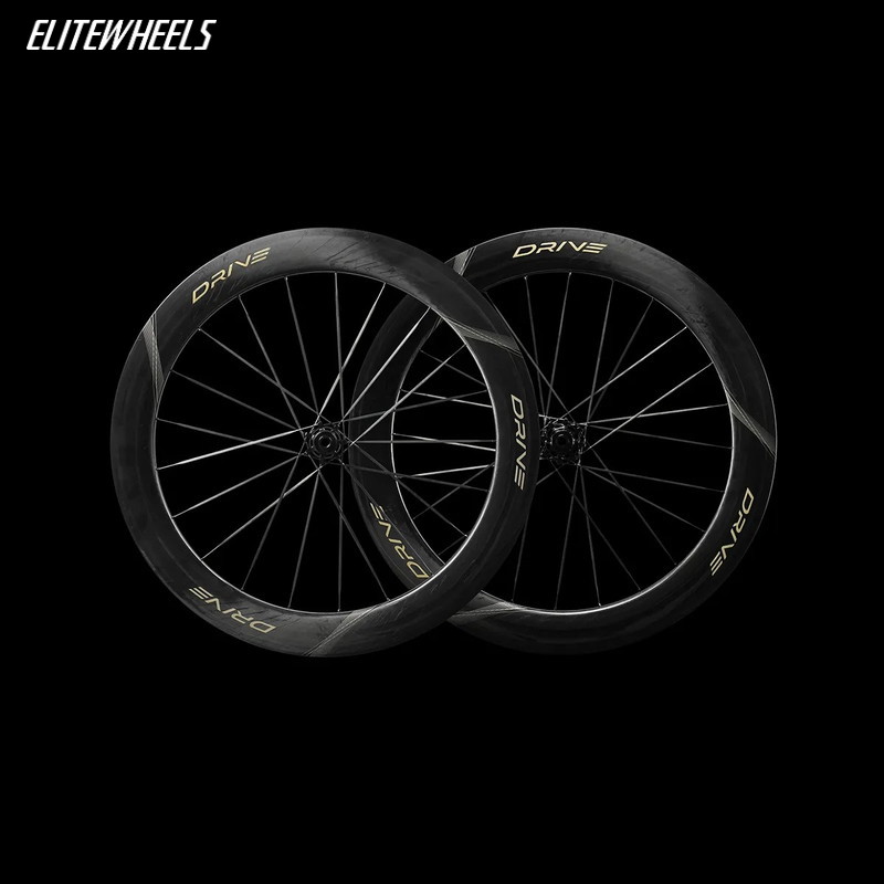 ELITEWHEELS エリートホイール Drive II 65D ドライブ2 65D カーボンスポーク ディスクブレーキ ホイール前後セット ロードバイク　|ELITEWHEELS/エリートホイール