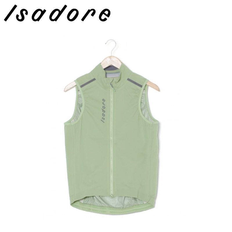 Isadore イザドア Signature Rain Gilet2.0 バジル  レインジレ　