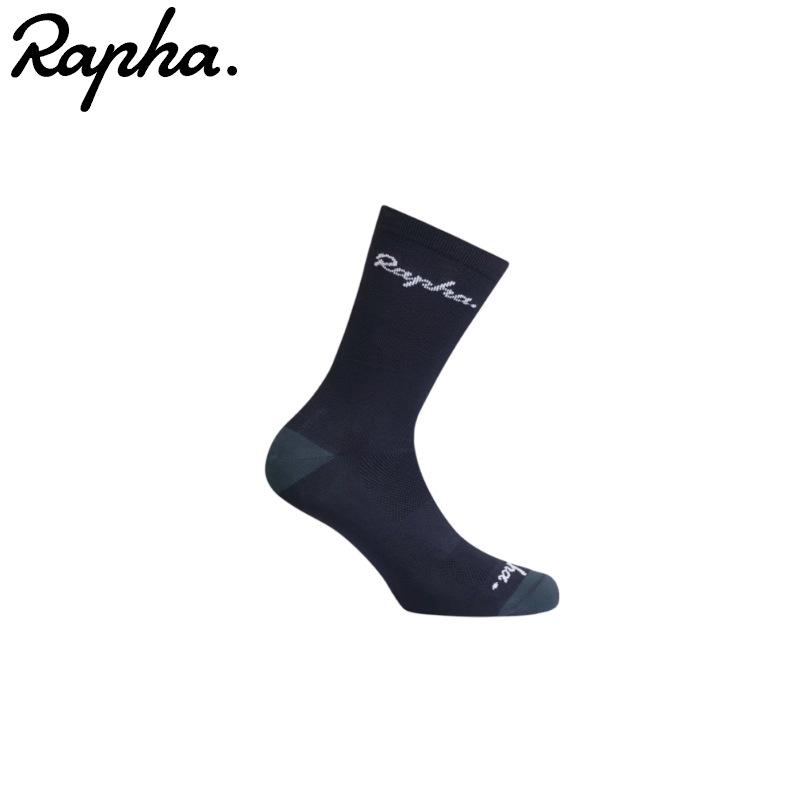 Rapha ラファ ロゴソックス Navy/Black　