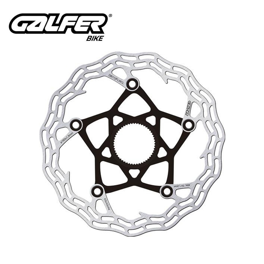 Galfer ガルファー TWO-PIECE DISC SHARK ROAD CENTER LOCK ツーピースディスク シャーク ロードセンターロック 160mm DB112FLWCL　|その他|ロ