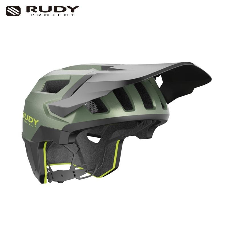 RUDY PROJECT ルディプロジェクト Terraform テラフォーム メタルオリーブ/ ブラックアシッドグリー（マット）  ヘルメット　