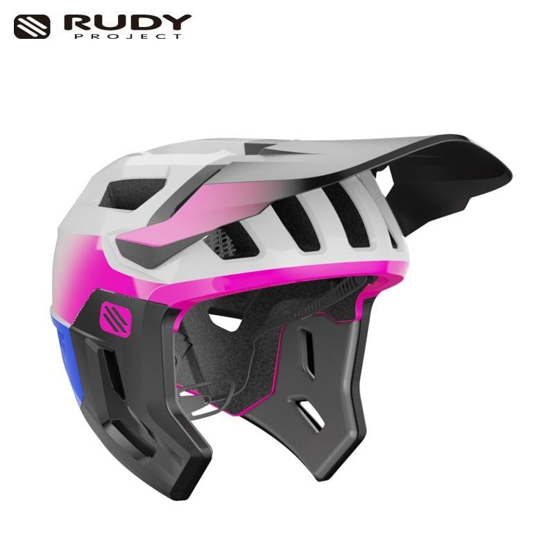 RUDY PROJECT ルディプロジェクト Terraform Pro テラフォーム プロ ホワイト/ピンク/サイバーブルー（シャイニー）  ヘルメット　