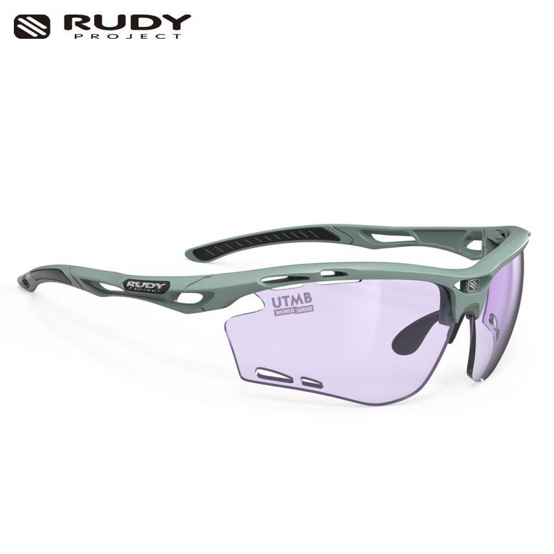 RUDY PROJECT ルディプロジェクト プロパルス UTMB グリーンセージマットフレーム インパクトX2調光レーザーパープルレンズ　