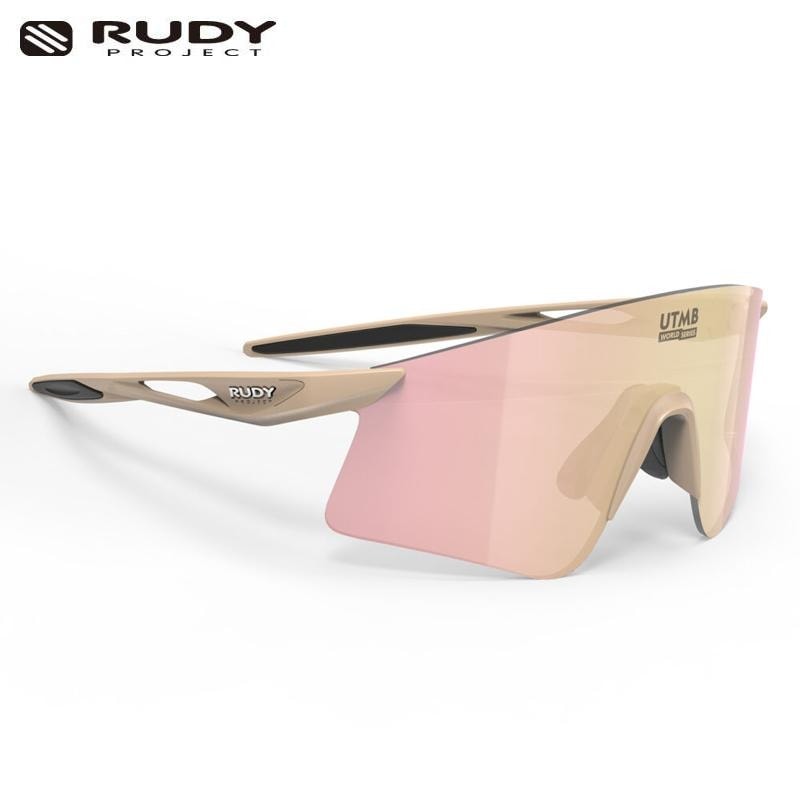 RUDY PROJECT ルディプロジェクト アストラルX UTMB デザートマットフレーム マルチレーザーローズゴールドレンズ　