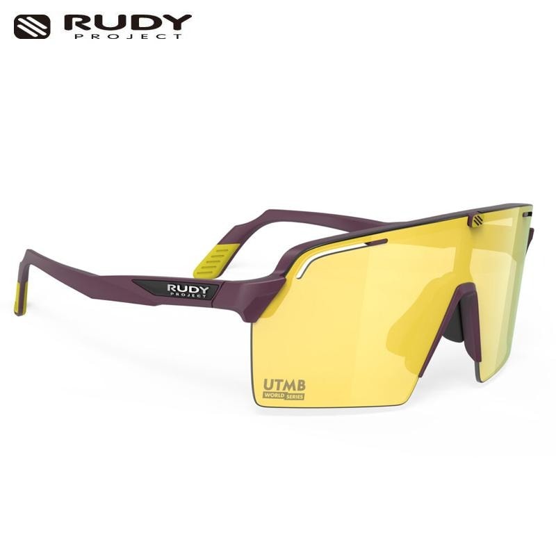RUDY PROJECT ルディプロジェクト スピンシールド プロ UTMB カベルネマットフレーム マルチレーザーイエローレンズ　