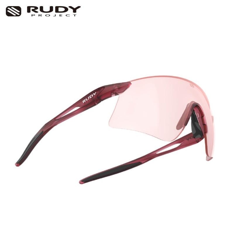 RUDY PROJECT ASTRAL-S フローズン チェリーマット/インパクトX2 調光レッドレンズ　