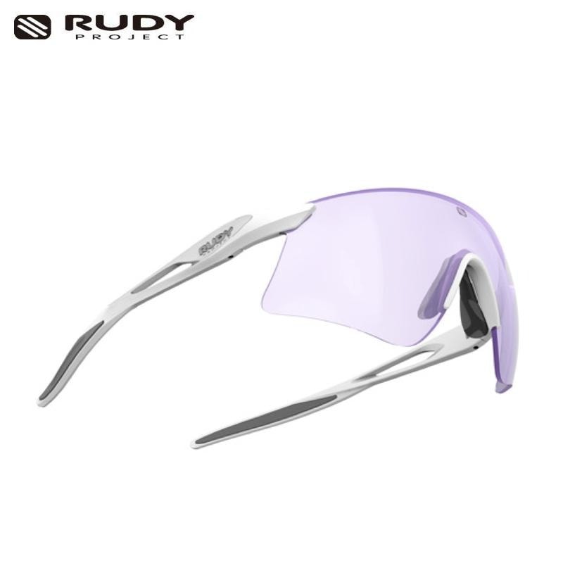 RUDY PROJECT ASTRAL-S ホワイトグロス/インパクトX2 調光レーザーパープルレンズ　