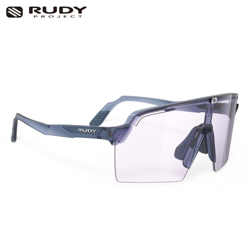 RUDY PROJECT ルディプロジェクト SPINSHIELD PRO スピンシールドプロ クリスタルアヴィオグロスフレーム インパクトX2調光レーザーパープルレンズ　