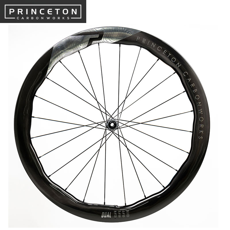 Princeton CarbonWorks Dual 5550 Evolution ディスクブレーキ Shimano 前後ホイールセット