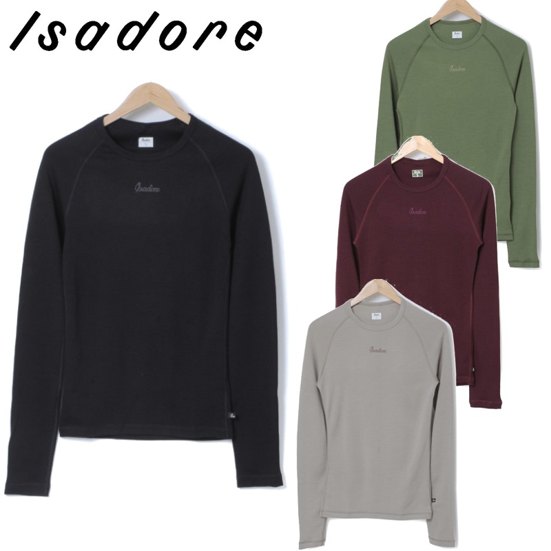 Isadore イザドア Merino Long Sleeve Baselayer (メリノロング