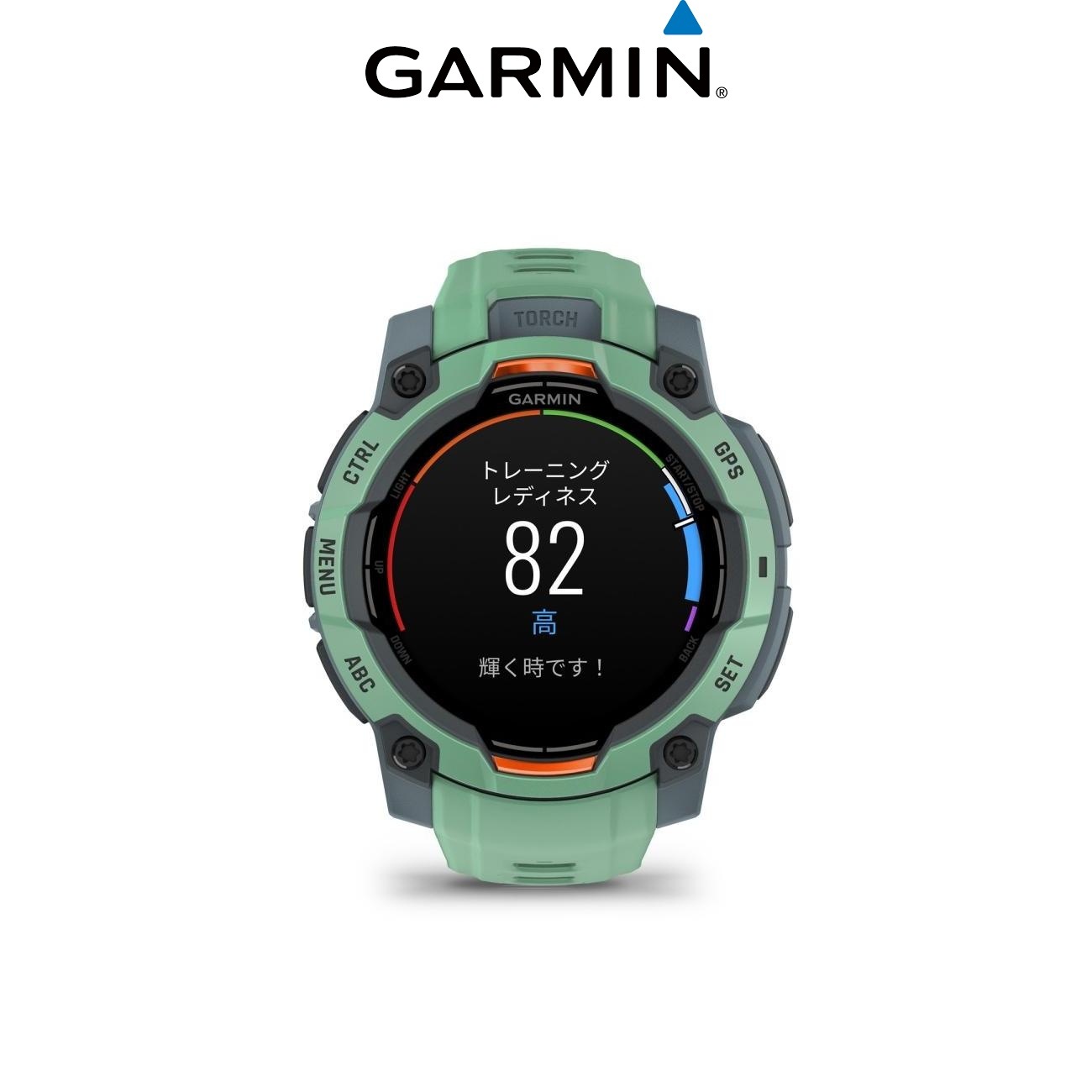Garmin ガーミン Instinct 3 AMOLEDタフネスGPSウォッチNeotropic 45mm [数量限定]　