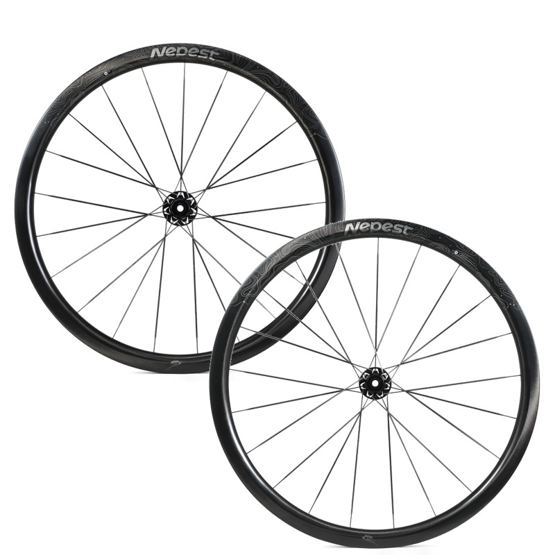 Nepest ネペスト NOVAホイール セラミックハブ付き ラチェット：36T レーザー+ホワイトデカール　