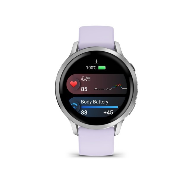 Garmin ガーミン  Venu 4 41mm Silver / Periwinkle フィットネスGPSウォッチ　