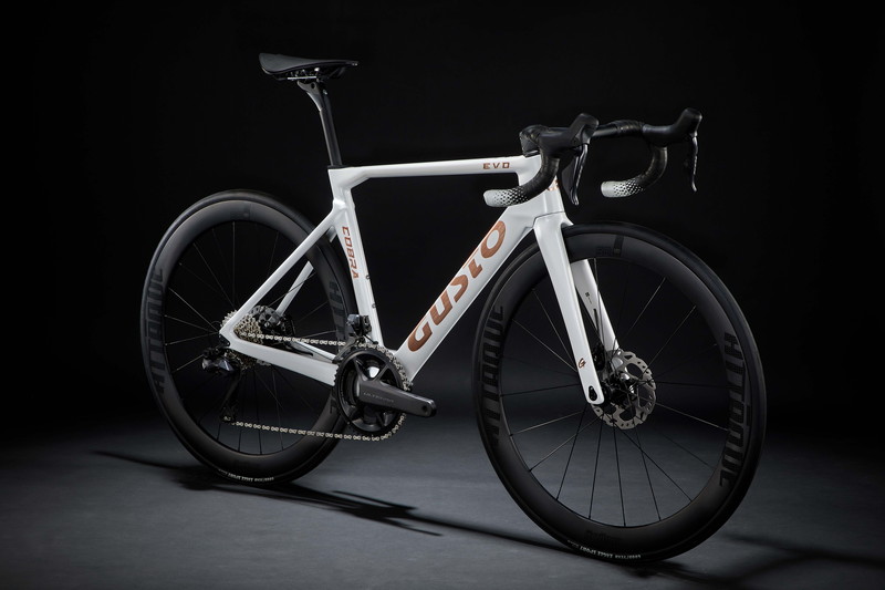 GUSTO グスト COBRA EVO DB SPORT TE コブラエヴォ ディスク スポーツ 105 Di2　オリジナルカーボンホイール　 完成車 日本正規品　