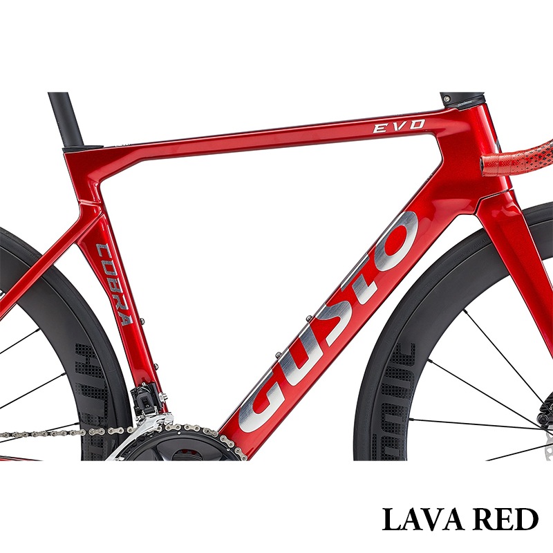 GUSTO グスト COBRA EVO DB SPORT TE コブラエヴォ ディスク スポーツ 105 Di2　オリジナルカーボンホイール　 完成車 日本正規品　