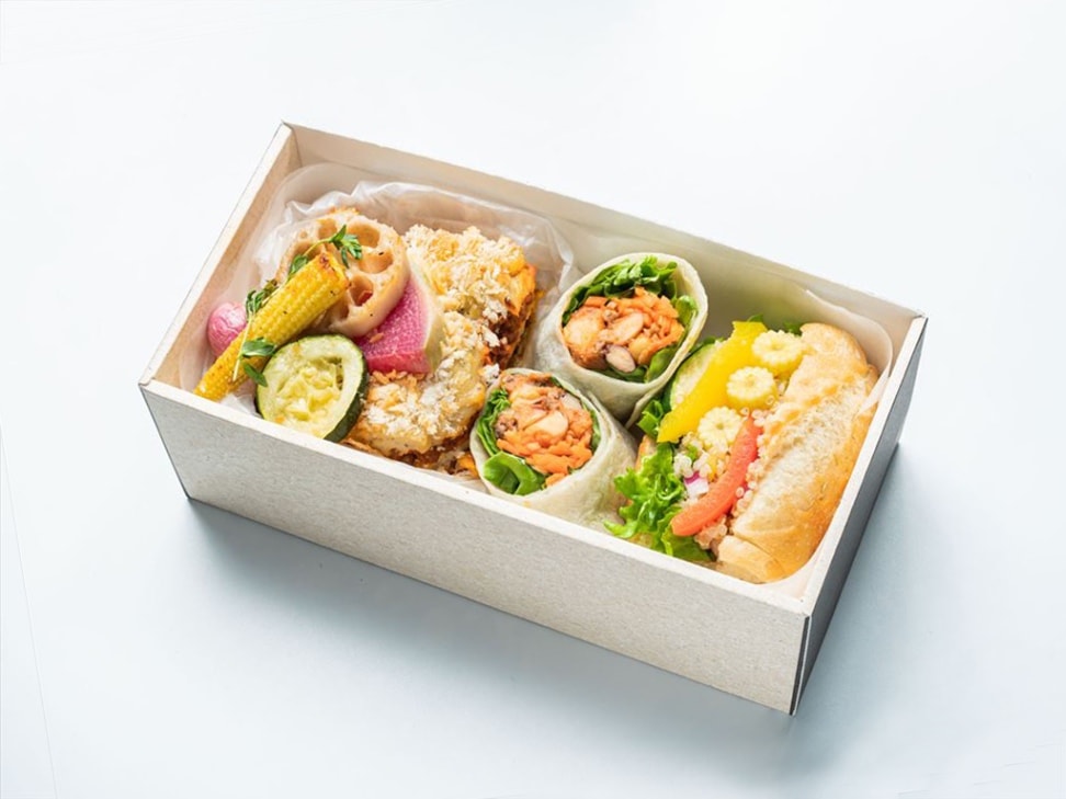 【L'apiミールボックス02】ヴィーガンラザニア＆トルティーヤ＆キヌアサンド