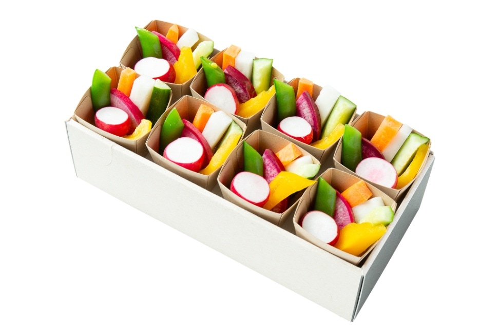 H-15.ハーフサイズBOX 季節野菜のバーニャカウダ