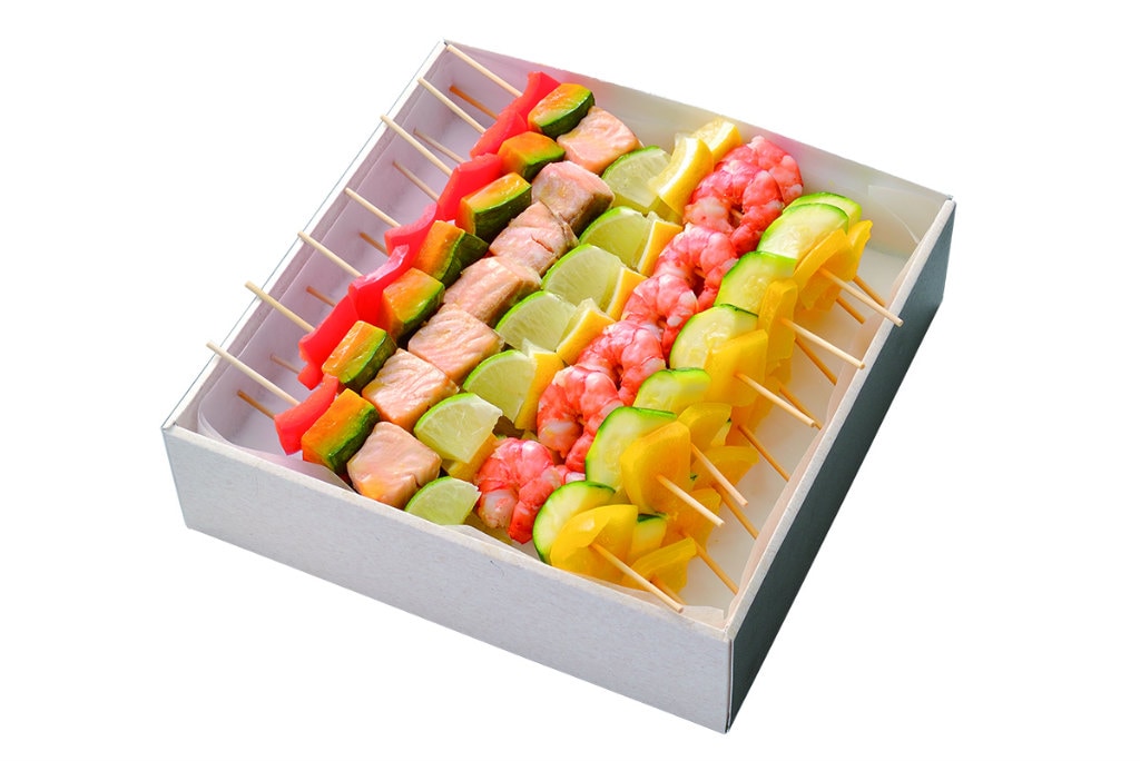 09.２種のシーフードグリルピンチョス