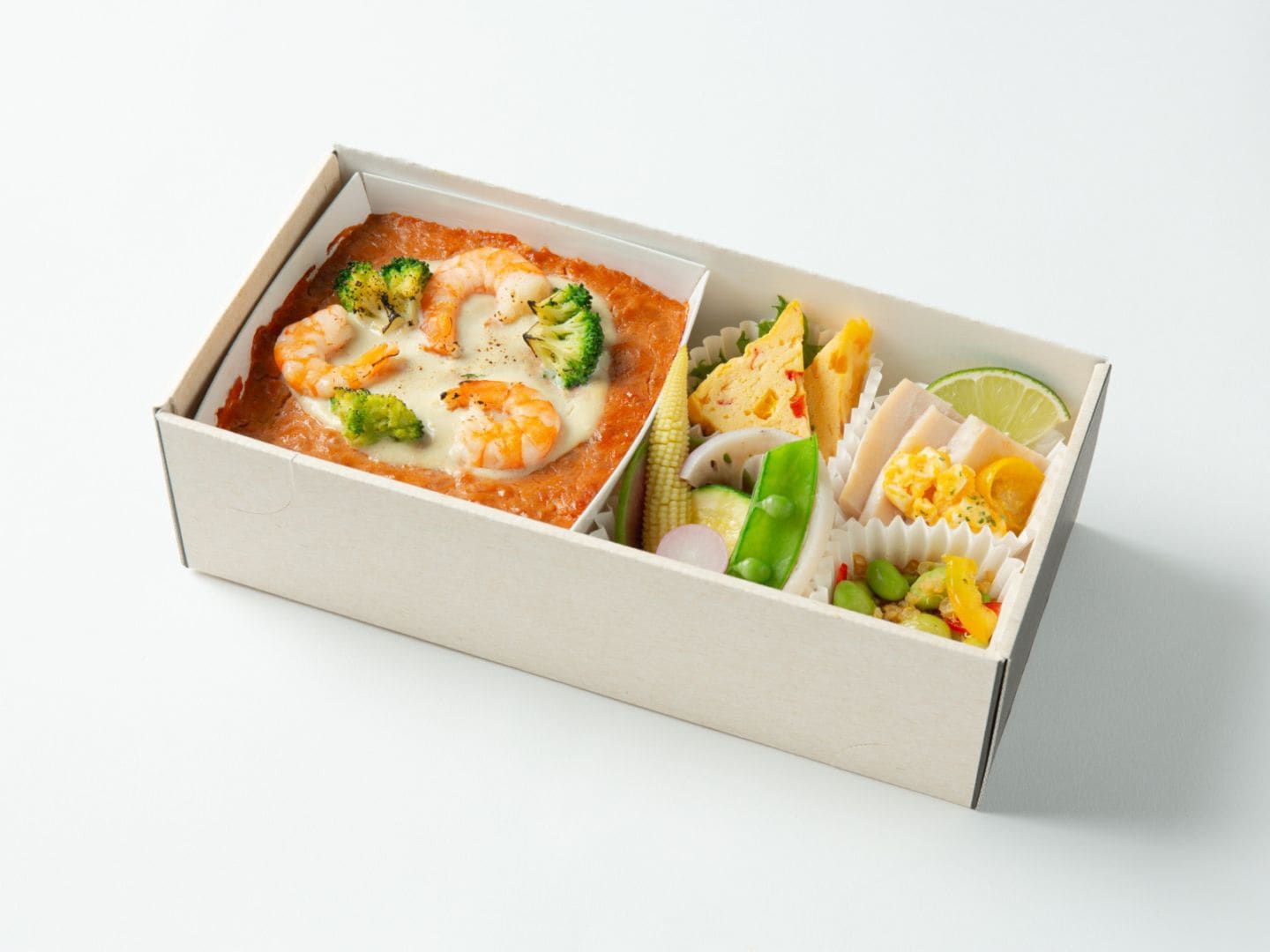 【L'apiミールボックス03】グルテンフリーのシーフードトマトクリームドリア