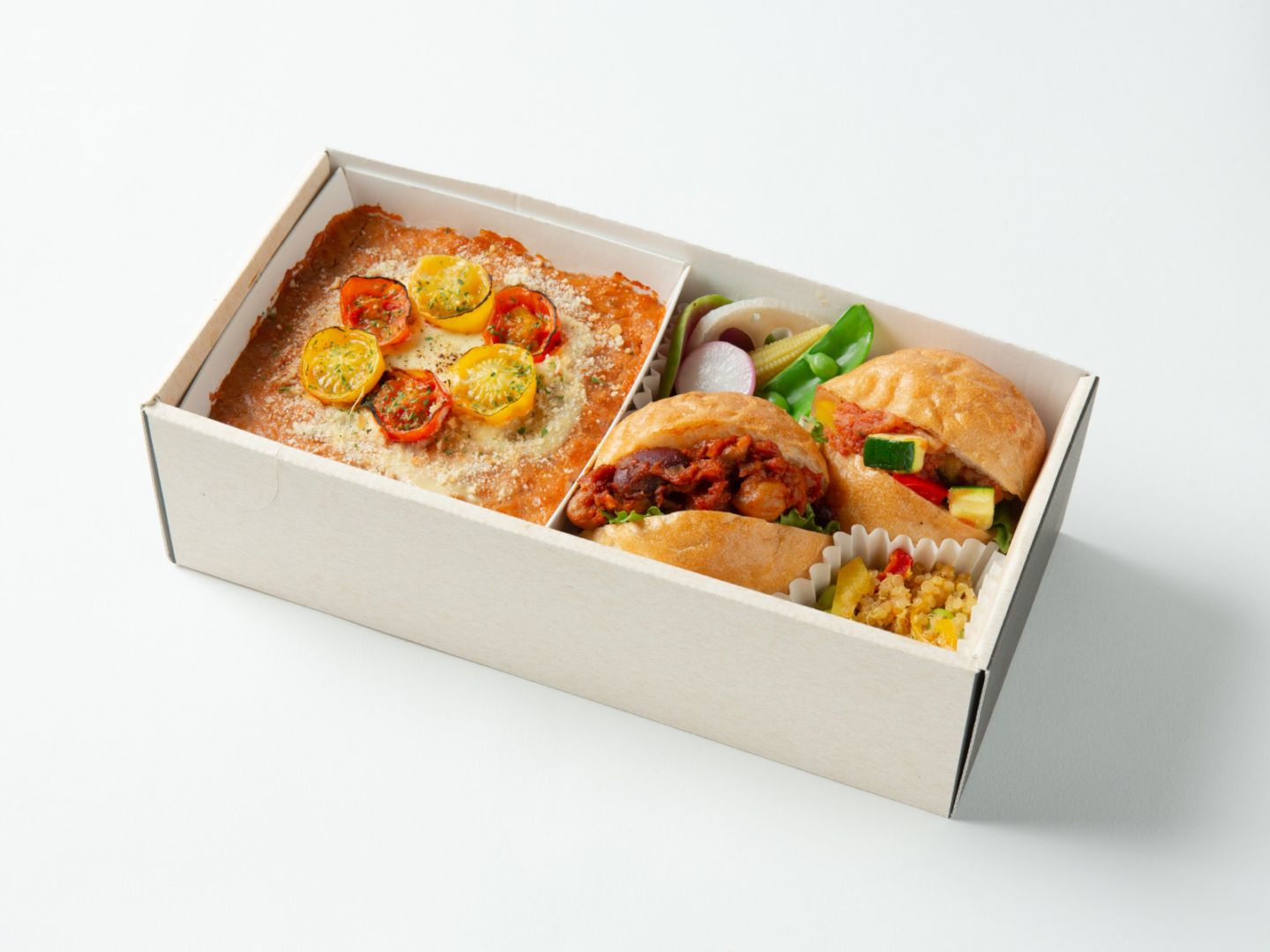 【L'apiミールボックス04】ヴィーガンラザニア