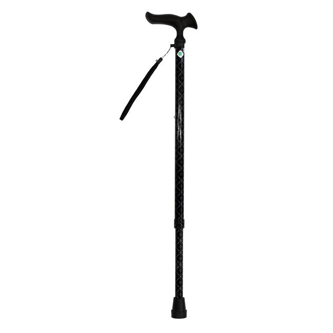 かるがも オム 伸縮S・M兼用 ブラック格子