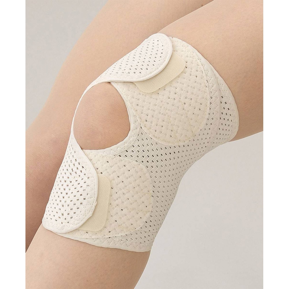 中山式ひざ用医学固定帯 メッシュ ベージュ LL(43～LL)