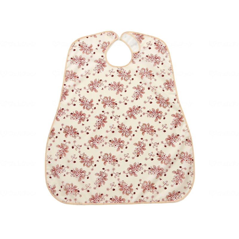 食事用エプロン ベリープレートベージュ