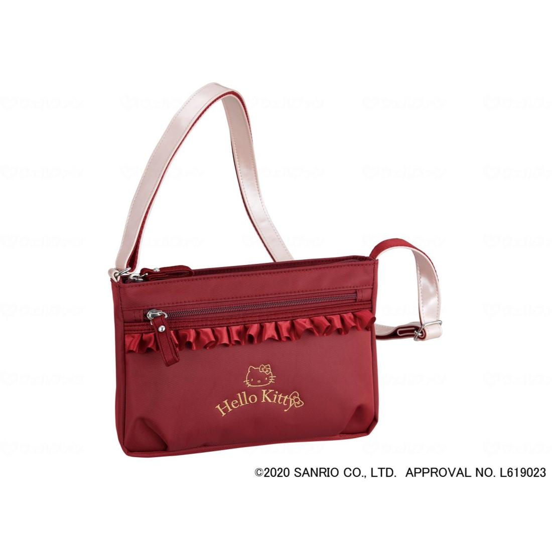 ショルダーバッグ(ハローキティ) ワイン