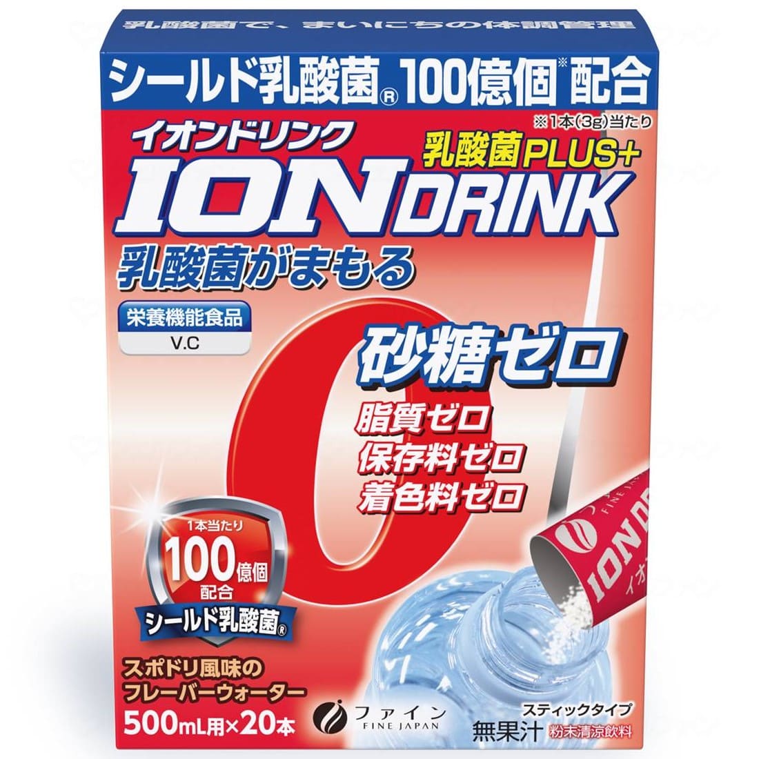 イオンドリンク 乳酸菌プラス 20包 3.0g