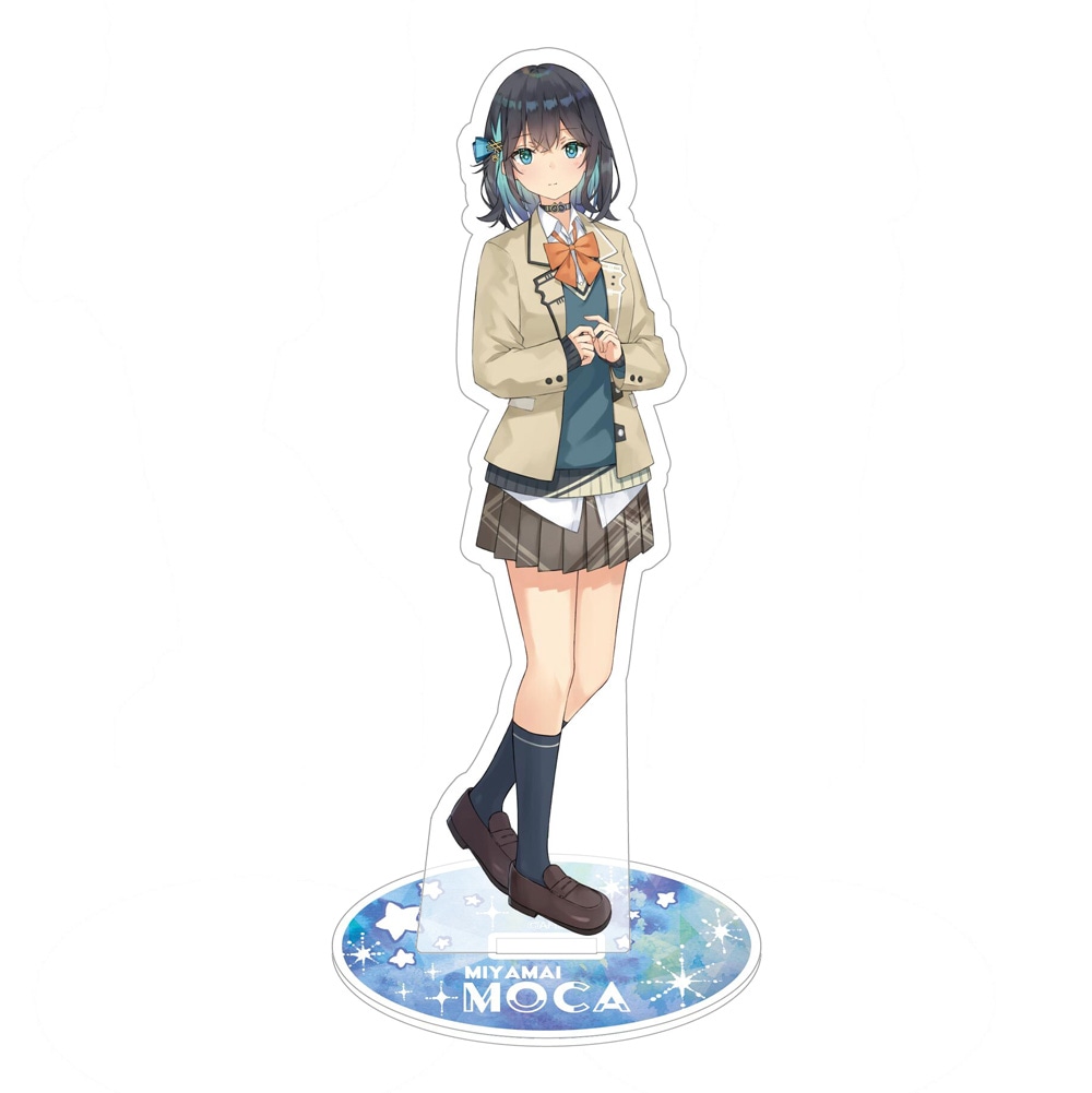 AHS キャラクターズ アクリルフィギュア アクリルスタンド 冬服 宮舞モカ AHSストア