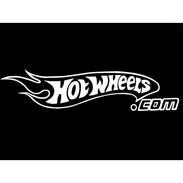 カッティングステッカー HOT WHEELS.com 車 バイク アメリカン MATTEL