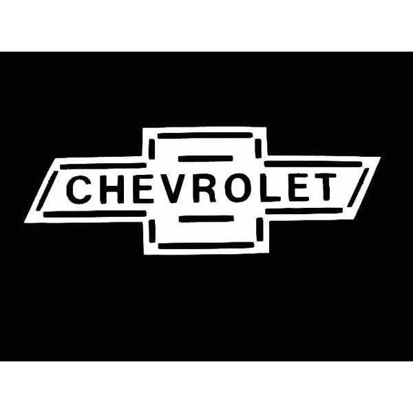 ステッカー シボレーボウタイ：Lサイズ(全4色)車 バイク アメリカン