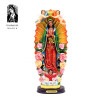 グアダルーペ マリア オブジェ 約30cm 置物 インテリア マリア像 グアダルーペマリア マリア様 GUADALUPE MARIA おしゃれ 飾り 装飾 大きめ オーナメント 花 バラ エンジェル 