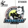 フィリックス シボレー ステッカー シール FELIX THE CAT CHEVROLET キャラクター シール かわいい おしゃれ ネコ 猫 フィリックス ザ キャット felix LA LOS A