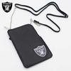 レイダース ミニ ショルダーバッグ ポシェット NFL RAIDERS 薄型 アメフト Lowrider ローライダー ウエストコースト west coast 公式ライセンス アメリカ 雑貨|新商品情