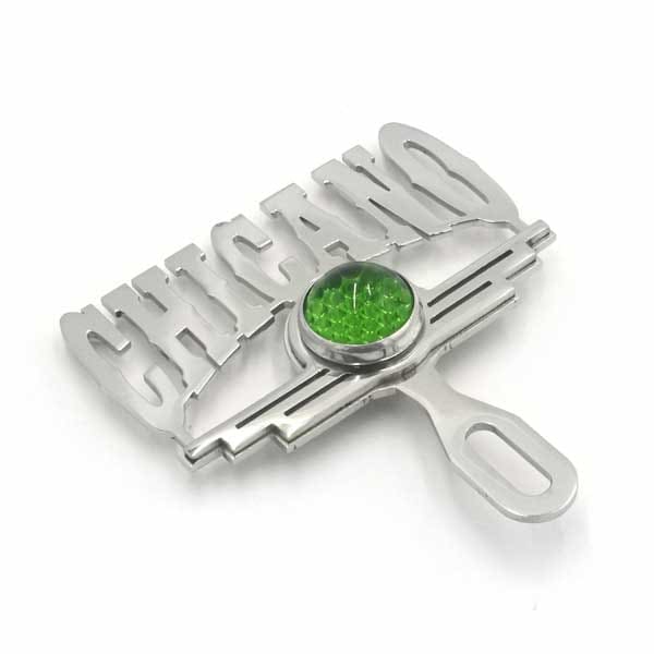 ライセンストッパー CHICANO グリーンドット カスタムパーツ