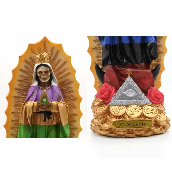 ビンテージ メキシコの骸骨の聖母 St.Muerte(サンタムエルテ ビンテージ メキシコの骸骨の聖母 St.Muerte(サンタムエルテ