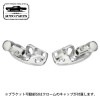 1961-64 インパラ コンバーチブル トップ バイザー ブラケット ペア IMPALA CHEVROLET シボレー Lowrider ローライダー 1962 1963 1964|IMPALAパー