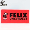 フィリックス シボレー ナンバープレート ピンク USサイズ ライセンスプレート FELIX CHEVROLET インテリア ガレージ おしゃれ 装飾 飾り ディスプレイ キャラクター ローライダー 